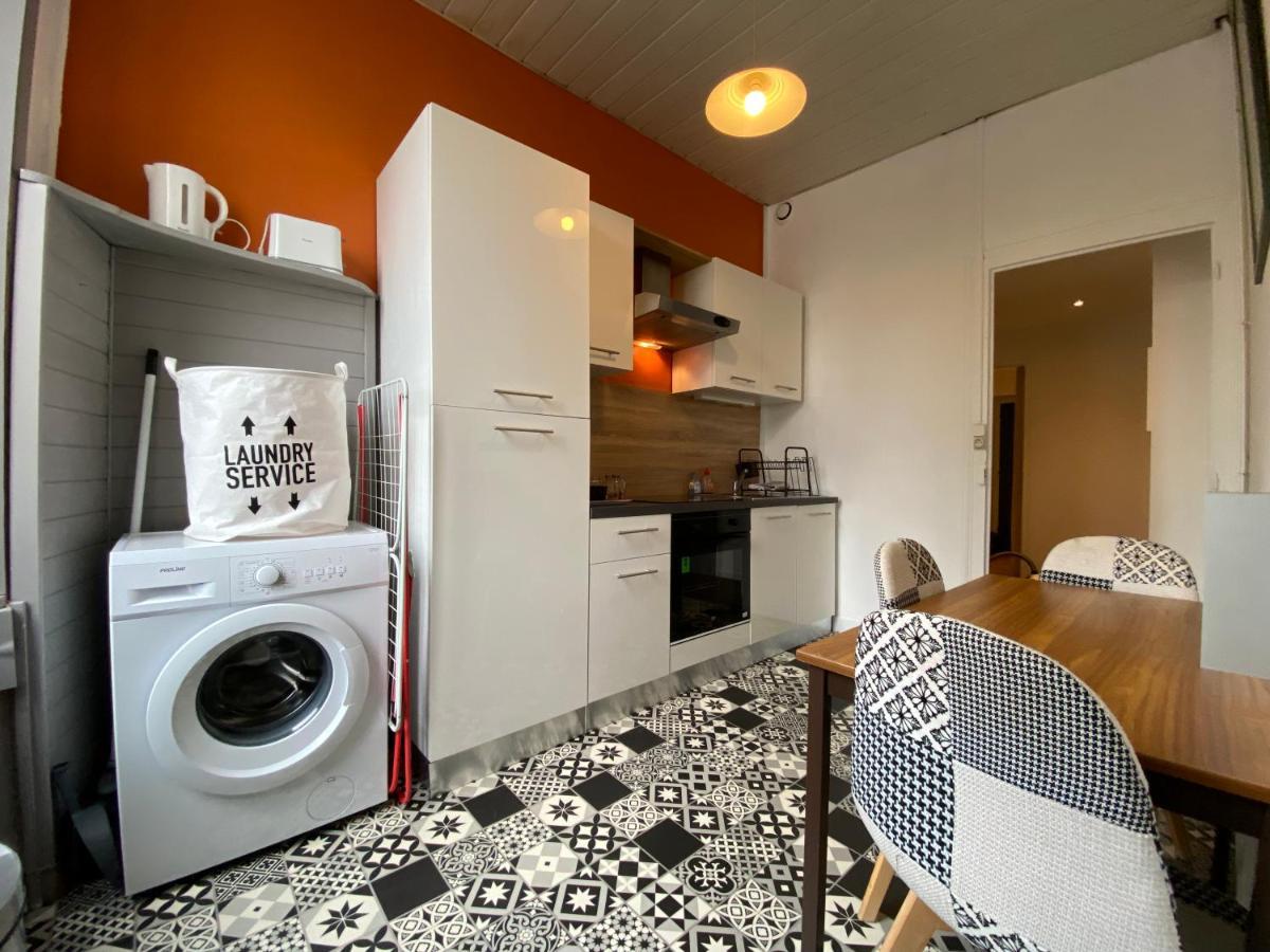 Le Orange - Confort - Wifi - Entre Gare Et Centre Quimper Exterior foto